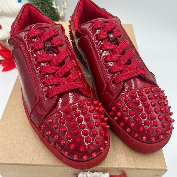 Men\'s Christian Louboutin Seavaste 2 Orlato sneaker size 43 made in Italy